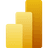 Power BI logo